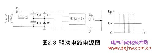 變頻器逆變器驅(qū)動(dòng)電路電源圖